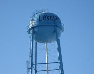 lexington water tower