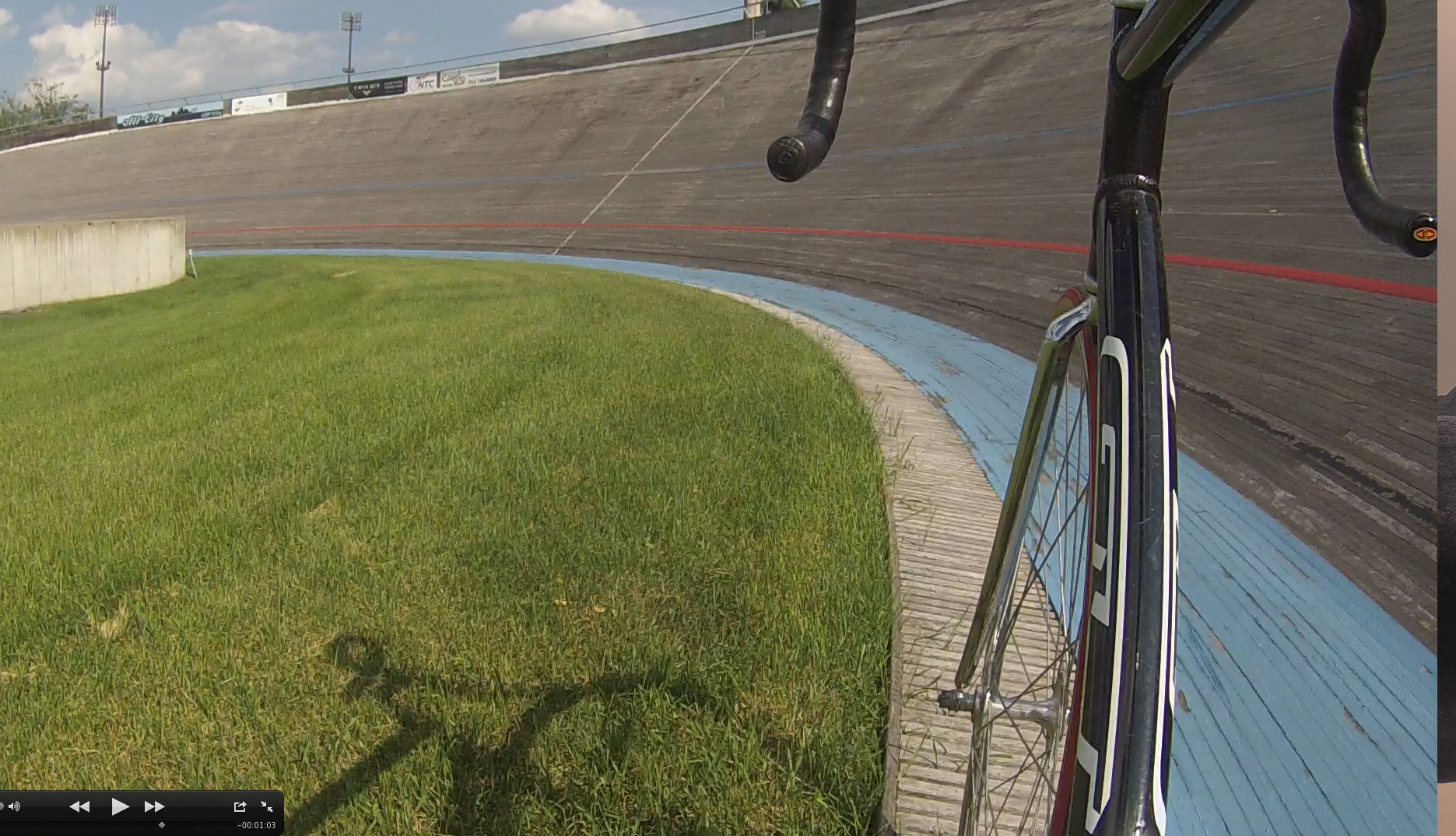 Cycling in the NSC’s Velodrome