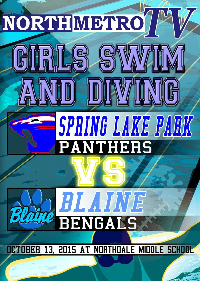 Swim & Dive 2015: 10.13.15:  Spring Lake Park vs. Blaine