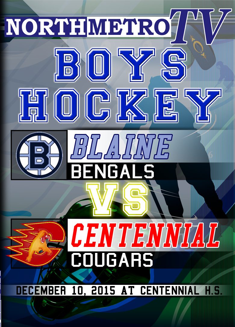 Boys Hockey: 12.10.15: Blaine vs. Centennial