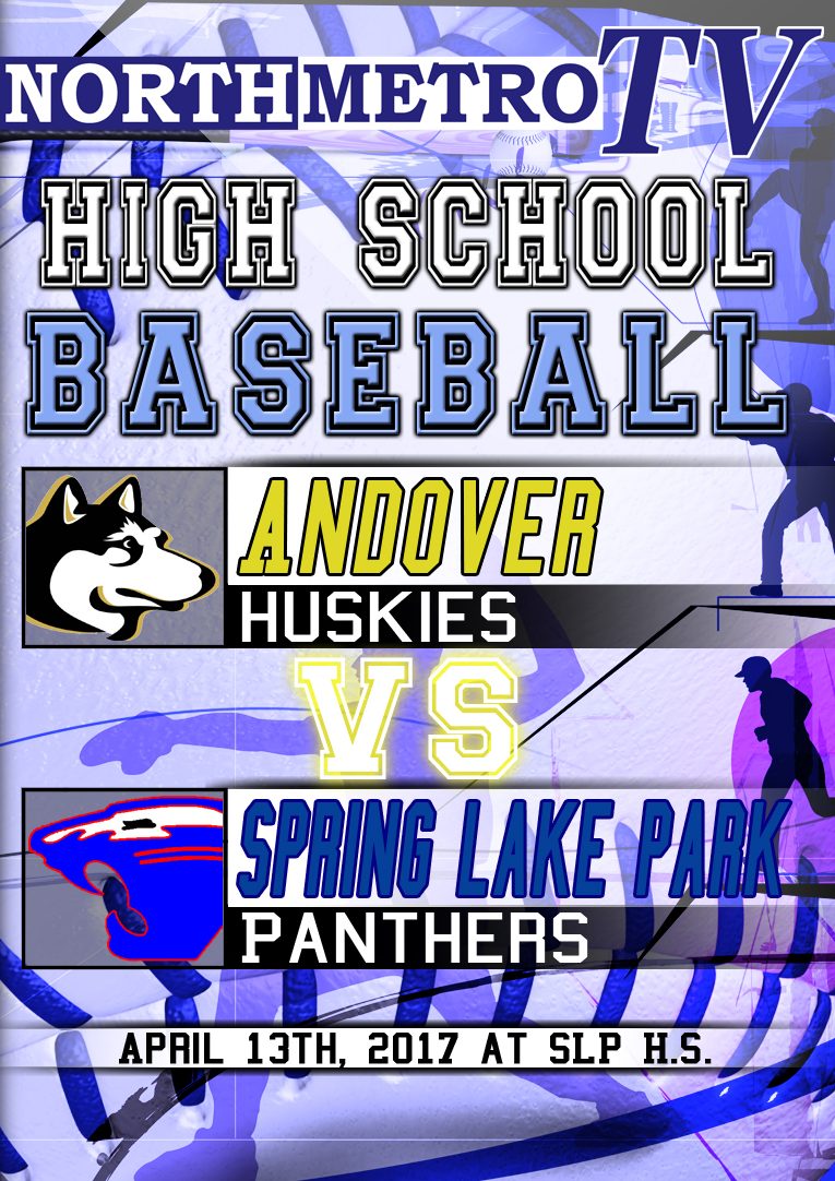 Baseball: 4.13.17:  Andover vs. Spring Lake Park