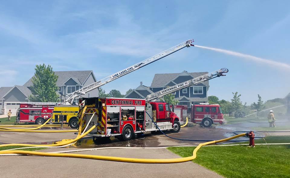 FIRE DESTROYS HOME IN CENTERVILLE, NO ONE INJURED North Metro TV