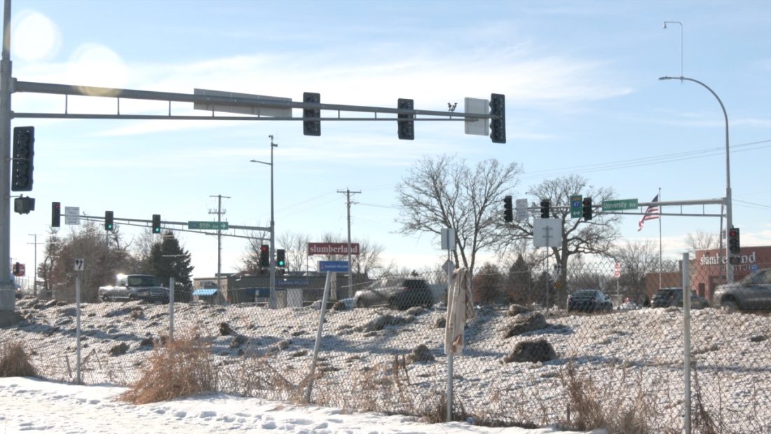 The intersection at 85th and University.